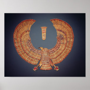 Póster Collar en forma de diosa buitre