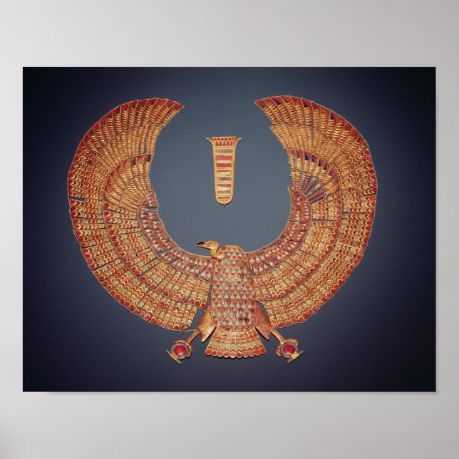 Póster Collar en forma de diosa buitre (Frente)