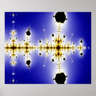 Póster Collatz Mathematical Mandelbrot Fractal