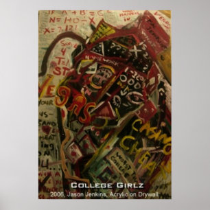 Póster College Girlz
