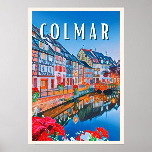 Póster Colmar Photo Vintage (Frente)