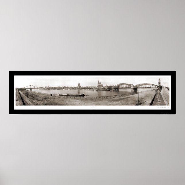 Póster Cologne, Germany Photo 1921 (Frente)