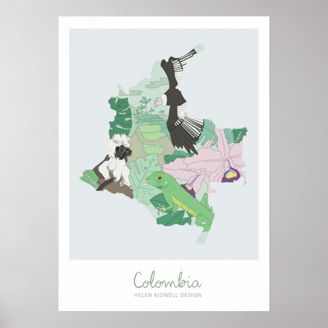 Póster Colombia (Frente)