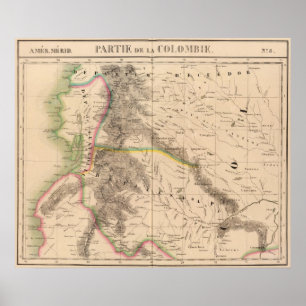 Póster Colombia, América del Sur 8