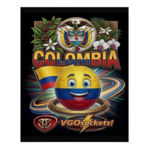 Póster Colombia-GBall