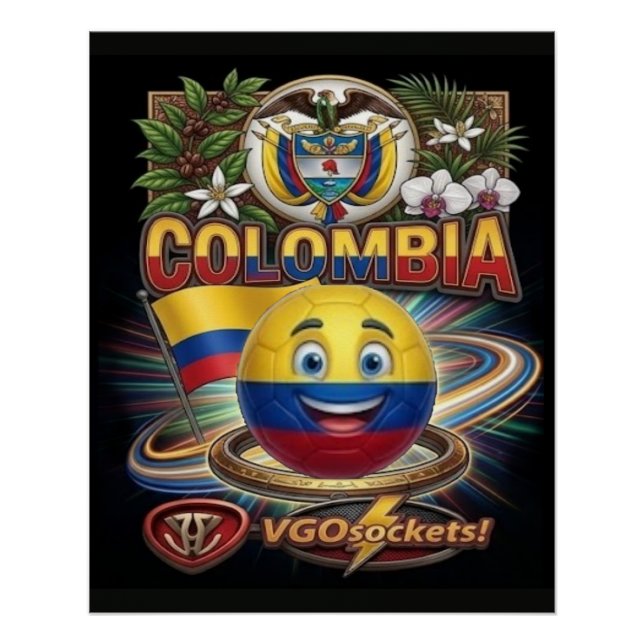 Póster Colombia-GBall (Anverso)