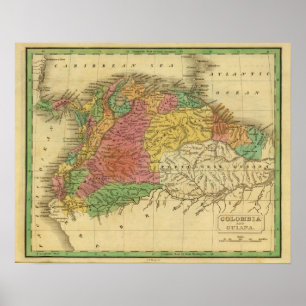 Póster Colombia, Guayana