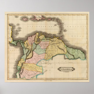 Póster Colombia, Guyana
