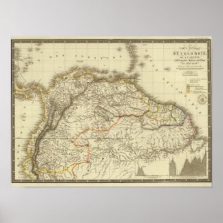 Póster Colombia, Guyana Francesa