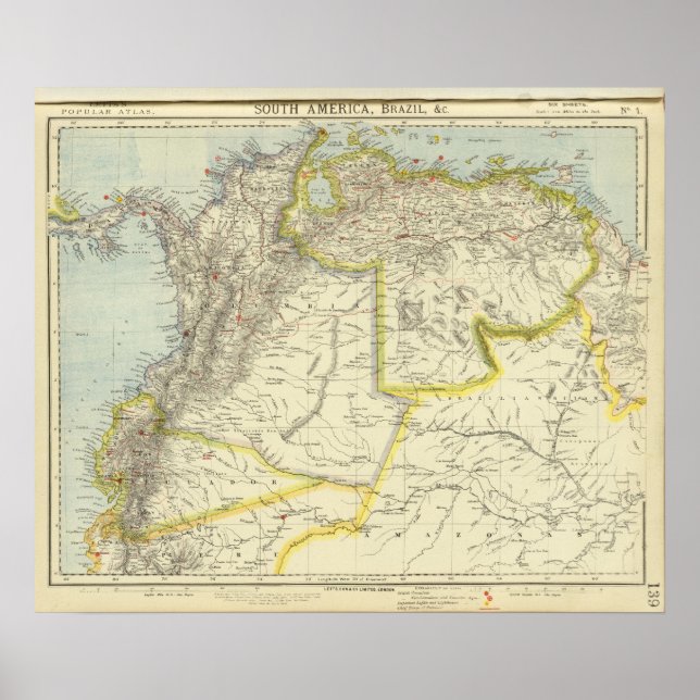 Póster Colombia y Venezuela (Frente)