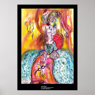 Póster COLOMBINA / Mascarada veneciana