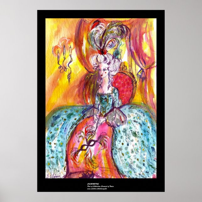 Póster COLOMBINA / Mascarada veneciana (Frente)
