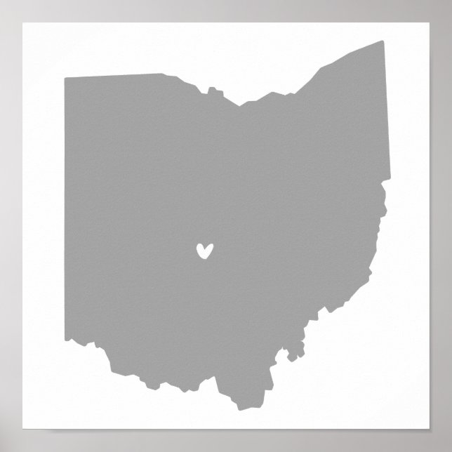 Póster Colón, Ohio Love (Frente)