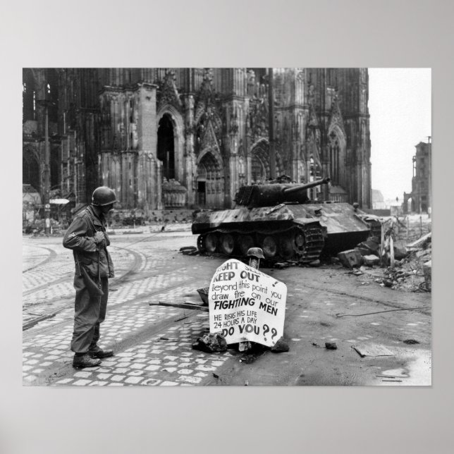 Póster Colonia - Köln 1945 (Frente)