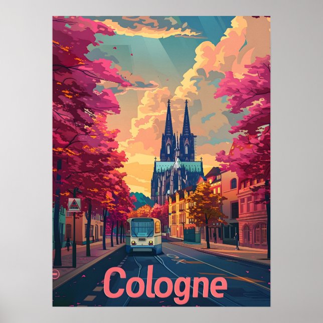 Póster Colonia: Su Majestad la Catedral y la Tranquilidad (Frente)
