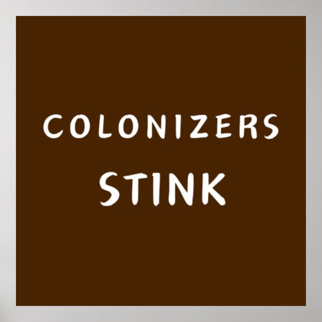 Póster Colonizadores Stink (Frente)