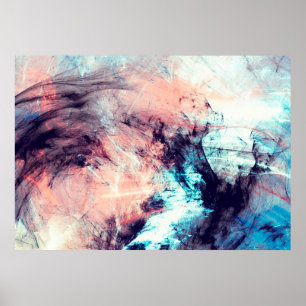 Póster Color abstracto fondo dinámico con fondo de ilumin