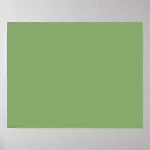 Póster color asparagus