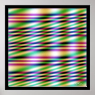 Póster Color azul claro que desaparece