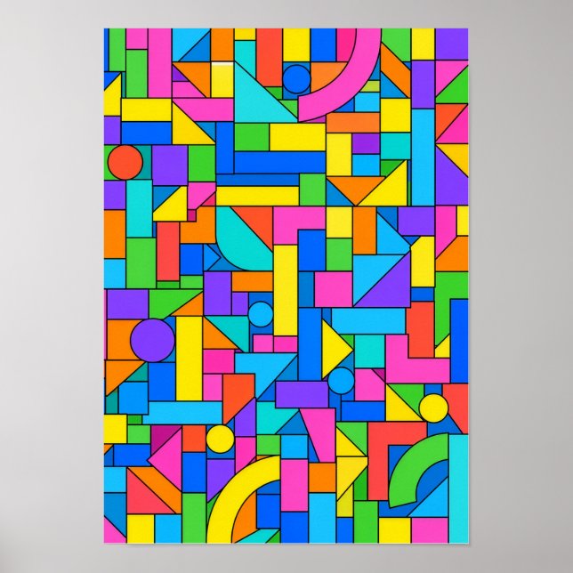Póster Color Block Disorder (Frente)