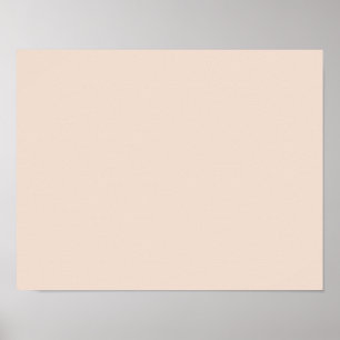 Póster color champagne rosa