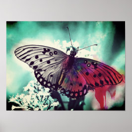 Póster Color de desvanecimiento