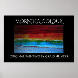 Póster Color de la mañana