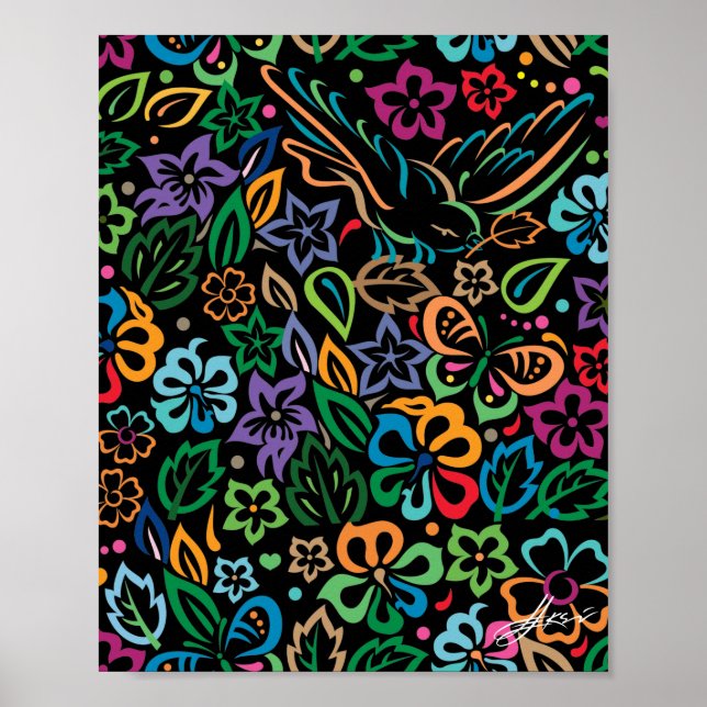 Póster Color de la vida (Frente)