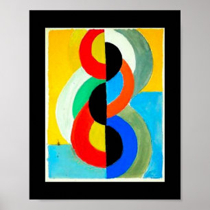 Póster Color de ritmo de Robert Delaunay