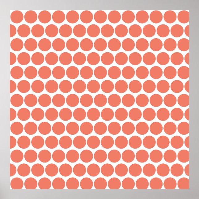 Póster Color de verano primavera rosa (Frente)