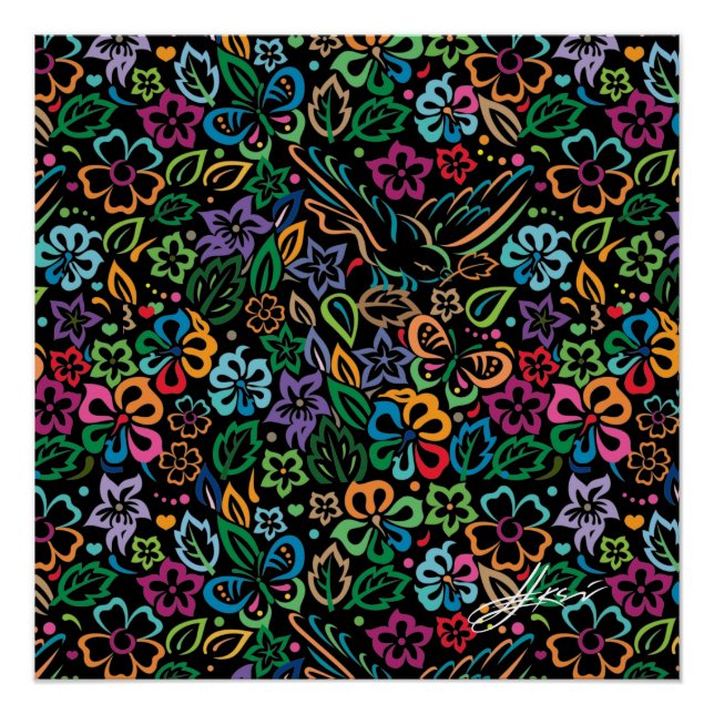 Póster Color de Vida (Anverso)