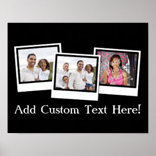 Póster Color del Personalizado de cuadros de instantáneas