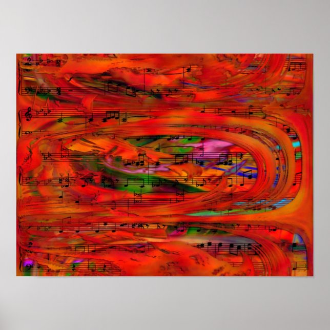 Póster Color del sonido (Frente)