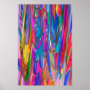 Póster Color en movimiento