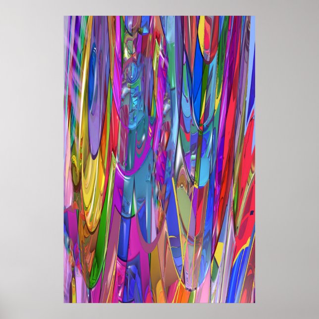 Póster Color en movimiento (Frente)