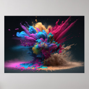 Póster Color Explosion