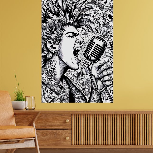 Póster COLOR IT YOURSELF! Adult Coloring Book Poster (Salón 2)