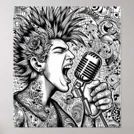 Póster COLOR IT YOURSELF! Adult Coloring Book Poster