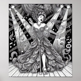 Póster COLOR IT YOURSELF! Adult Coloring Book Poster