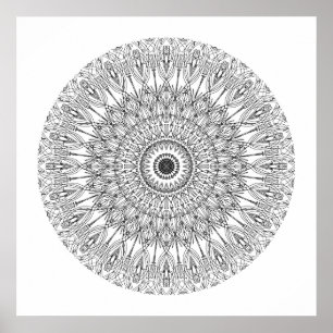 Póster Color Me En Mandala 3