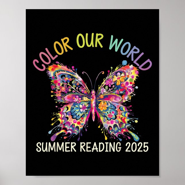 Póster Color Nuestro Programa Mundial de Lectura Veranieg (Frente)
