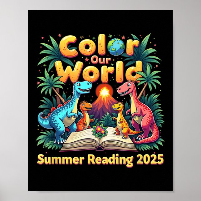 Póster Color Nuestro Programa Mundial de Lecturas de Vera (Frente)