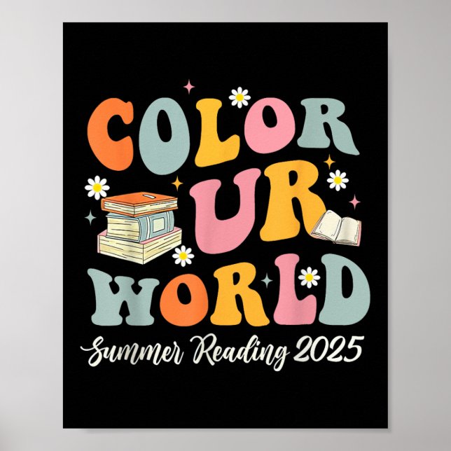 Póster Color Nuestro Programa Mundial de Lecturas de Vera (Frente)