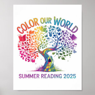 Póster Color Nuestro Programa Mundial de Lecturas de Vera