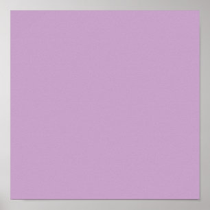 Póster Color sólido lilac