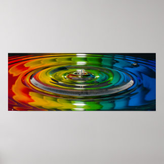 Póster Color splash