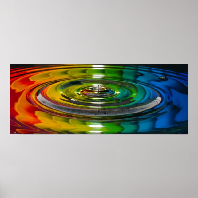 Póster Color splash (Frente)