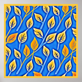 Póster Color vibranteVista deja el patrón