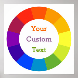 Póster Color Wheel