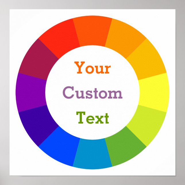 Póster Color Wheel (Frente)